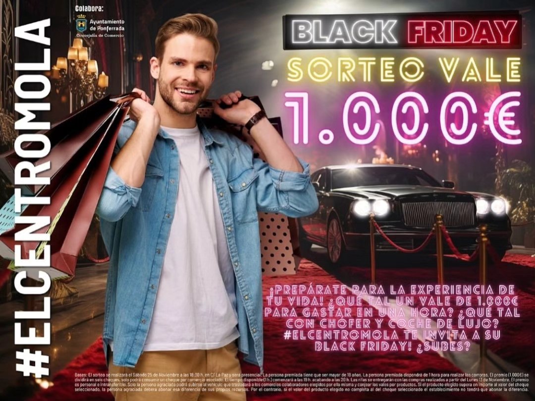 Black Friday 2022 Sensafarma - Sorteo Chelino